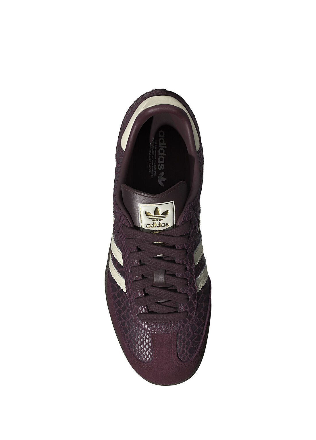 Adidas Samba OG Bordo Erkek Deri Sneaker görsel 3