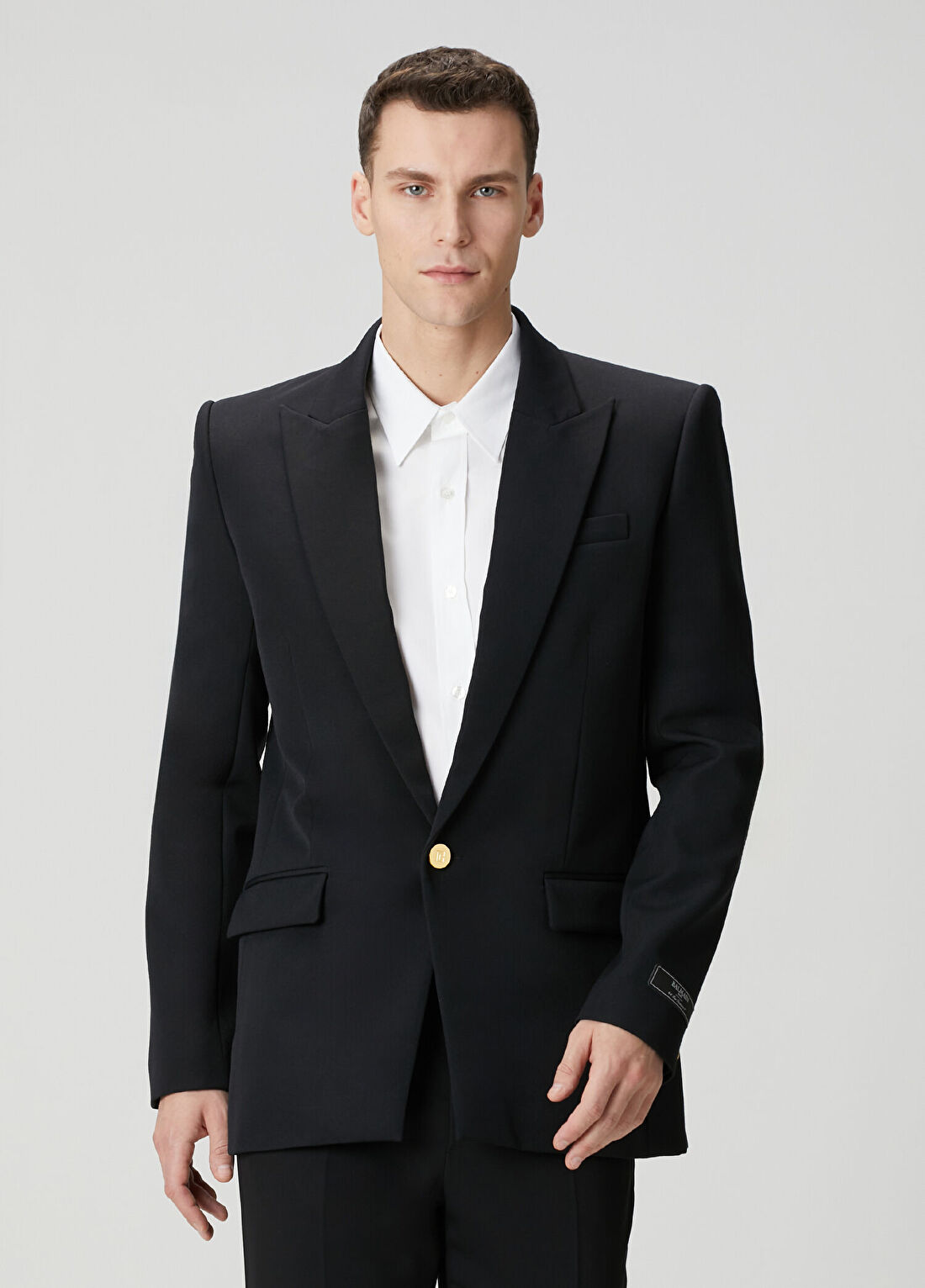 Balmain Siyah Yün Ceket