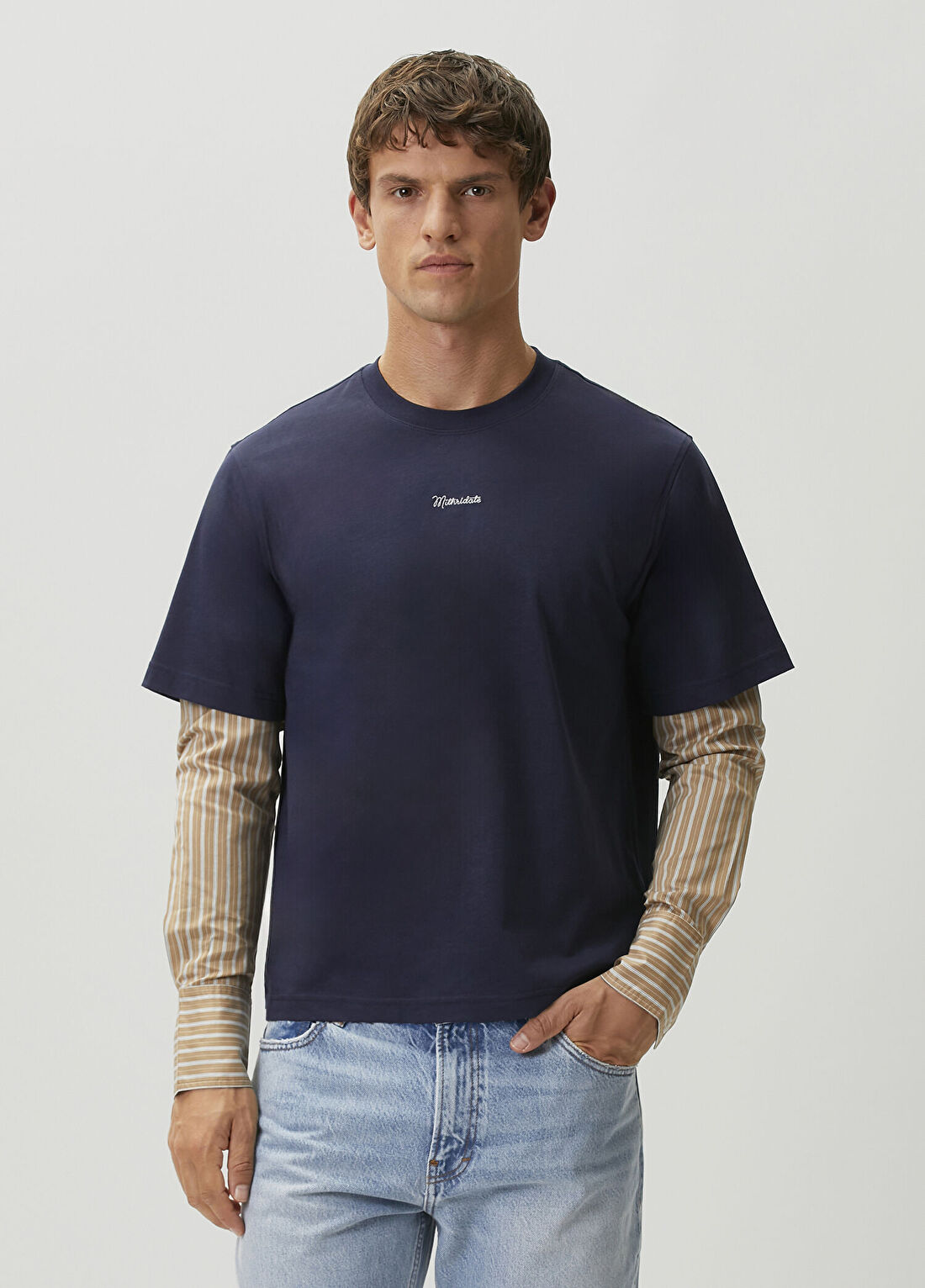 Mithridate Lacivert T-shirt
