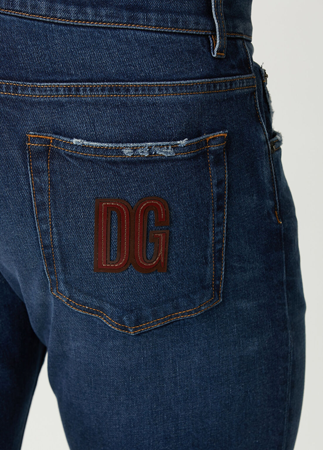Dolce&Gabbana Mavi Jean Pantolon görsel 4