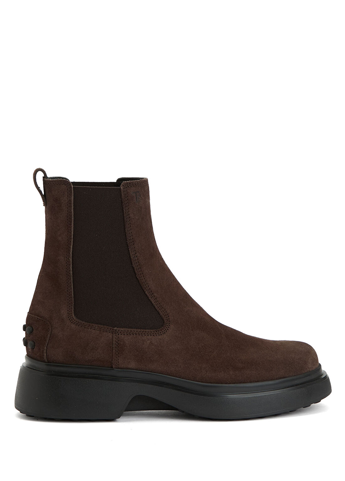 Tod's Koyu Kahverengi Kadın Süet Bot