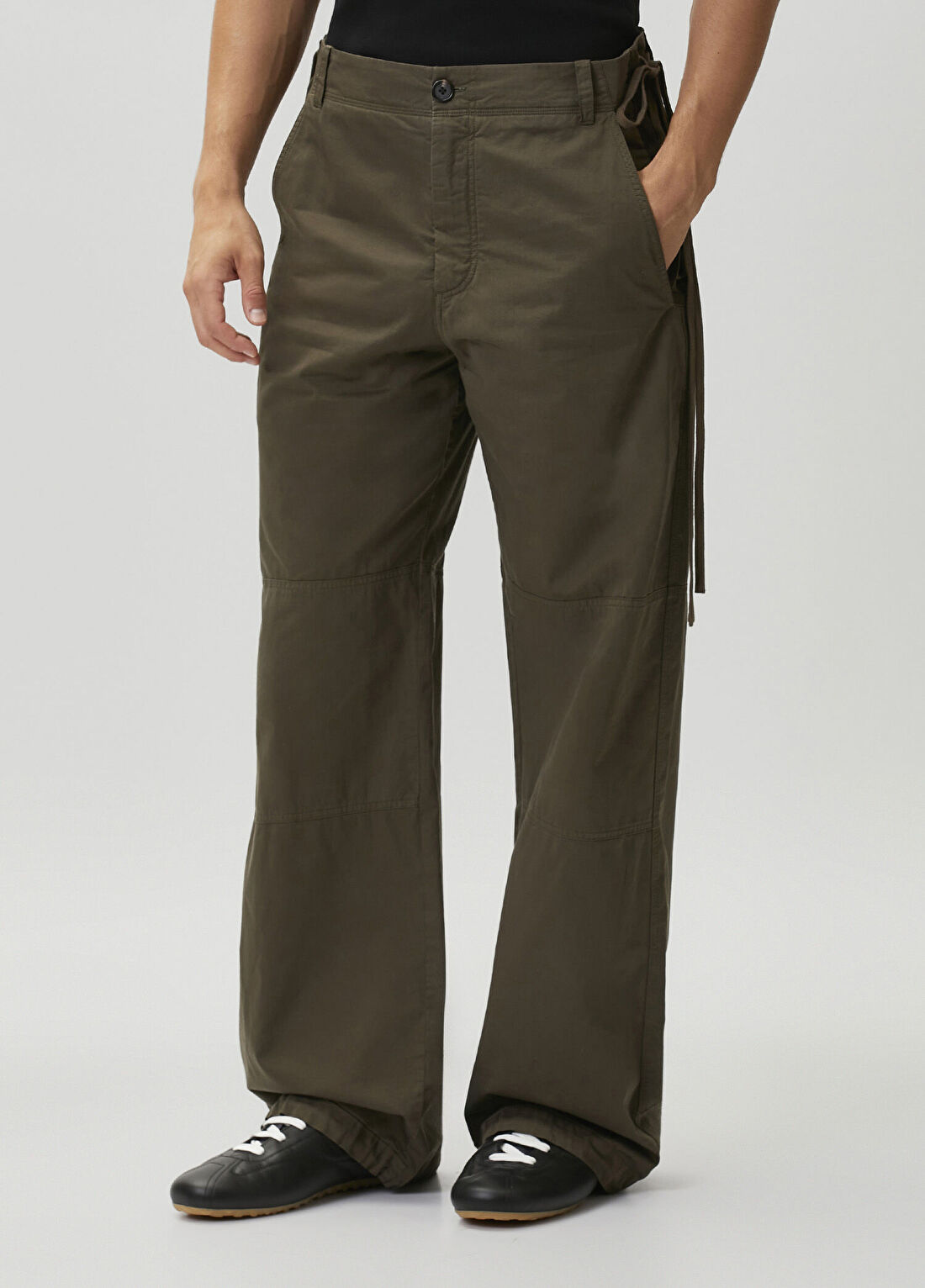 McQueen Yeşil Pantolon görsel 2