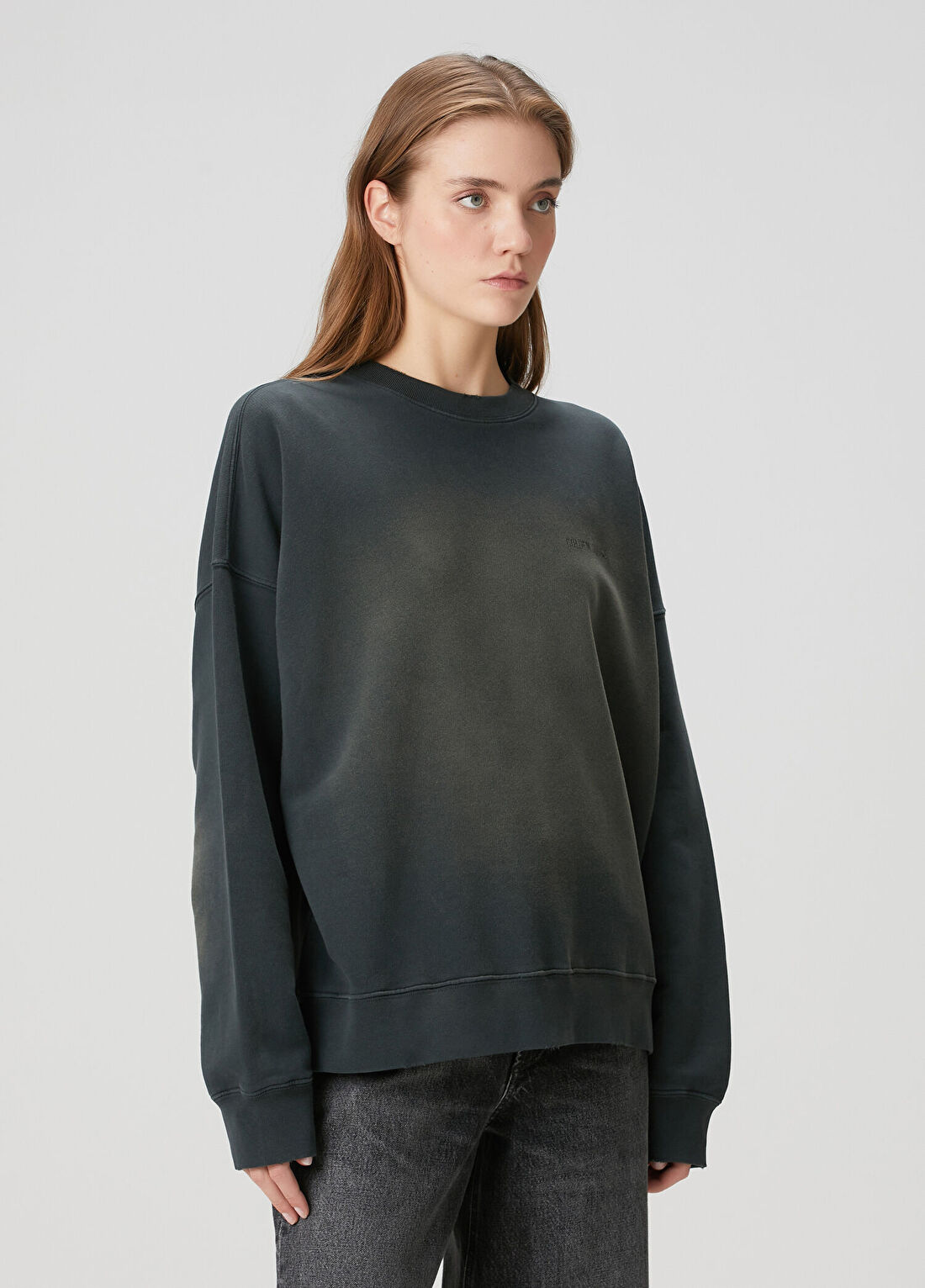 Golden Goose Antrasit Sweatshirt görsel 3