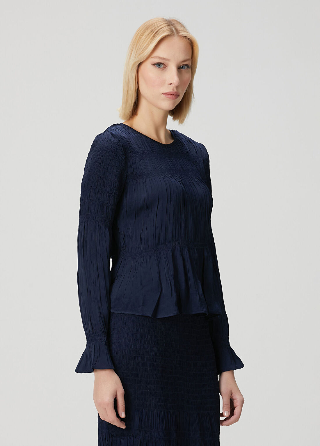 By Malene Birger Ovas Lacivert Bluz