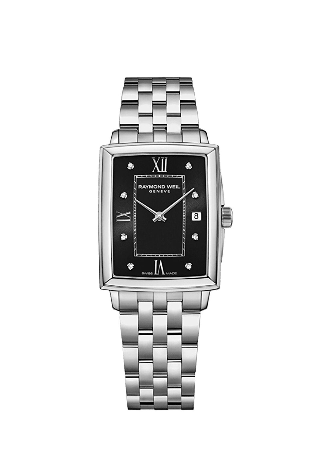 Raymond Weil RW5925ST00295 Metalik Gri Pırlantalı Kadın Kol Saati