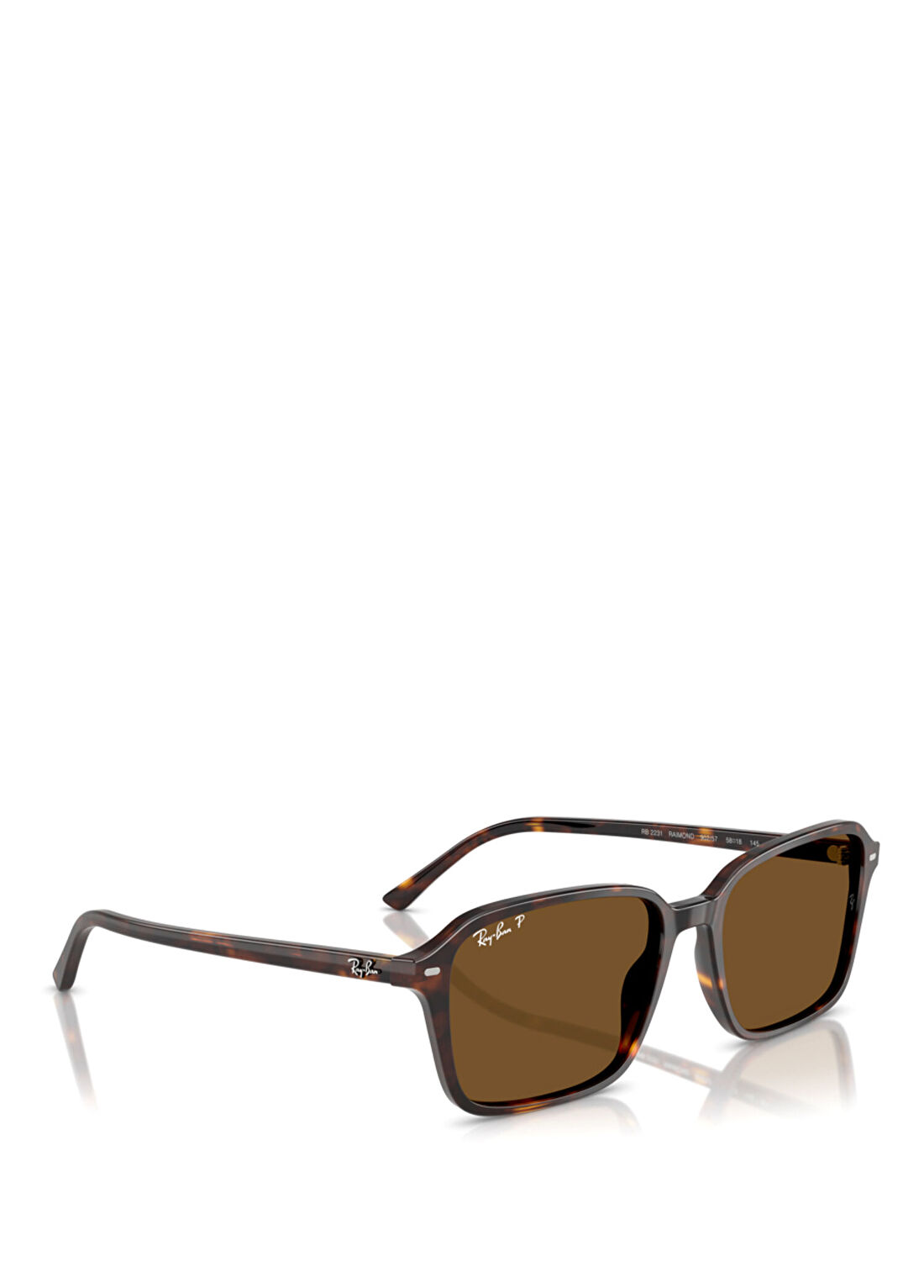 Ray-Ban RB2231 Kahverengi Unisex Güneş Gözlüğü görsel 4