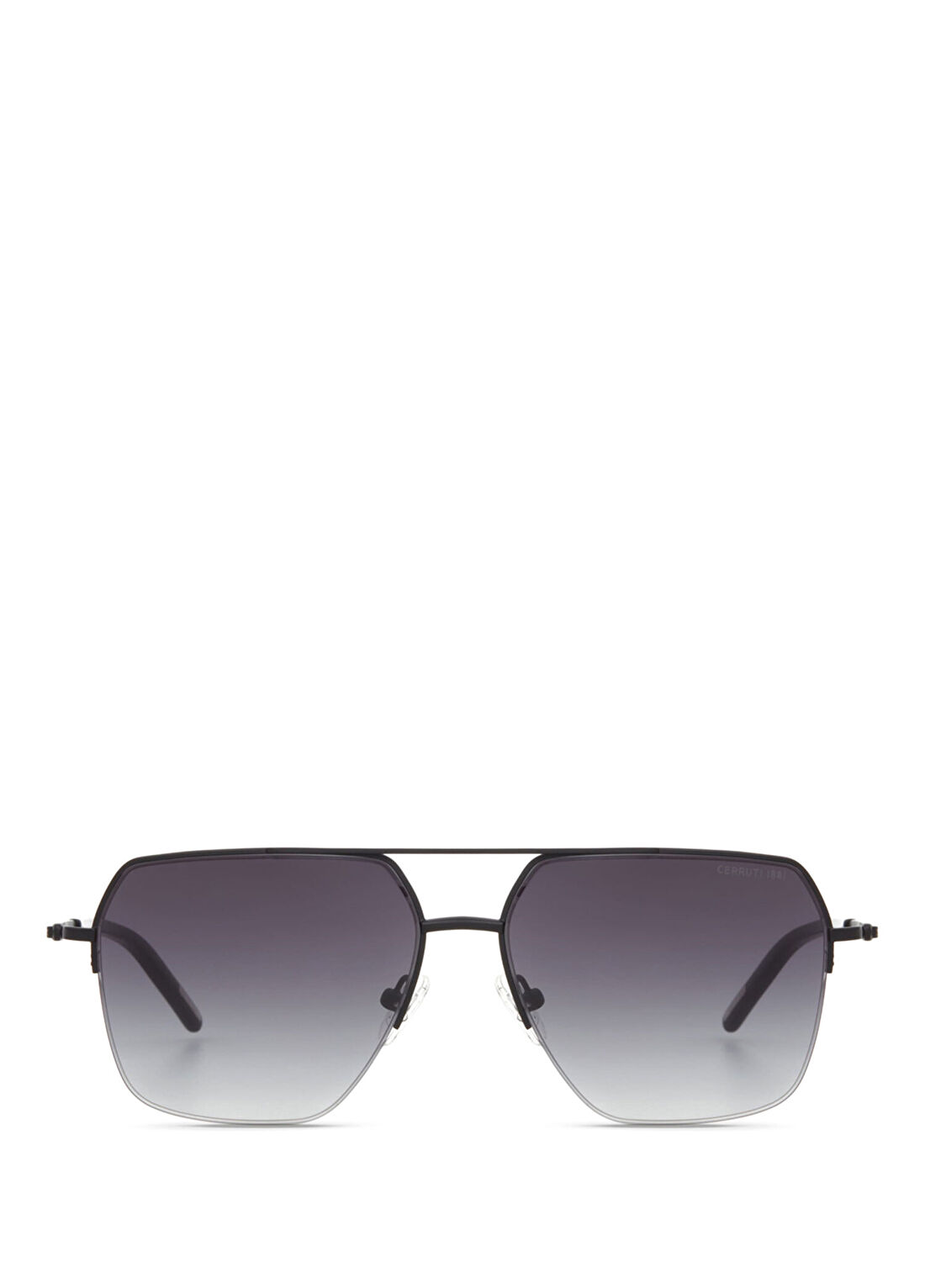 Cerruti 1881 CR 80046 C3 Pilot Mat Siyah Metal Erkek Güneş Gözlüğü