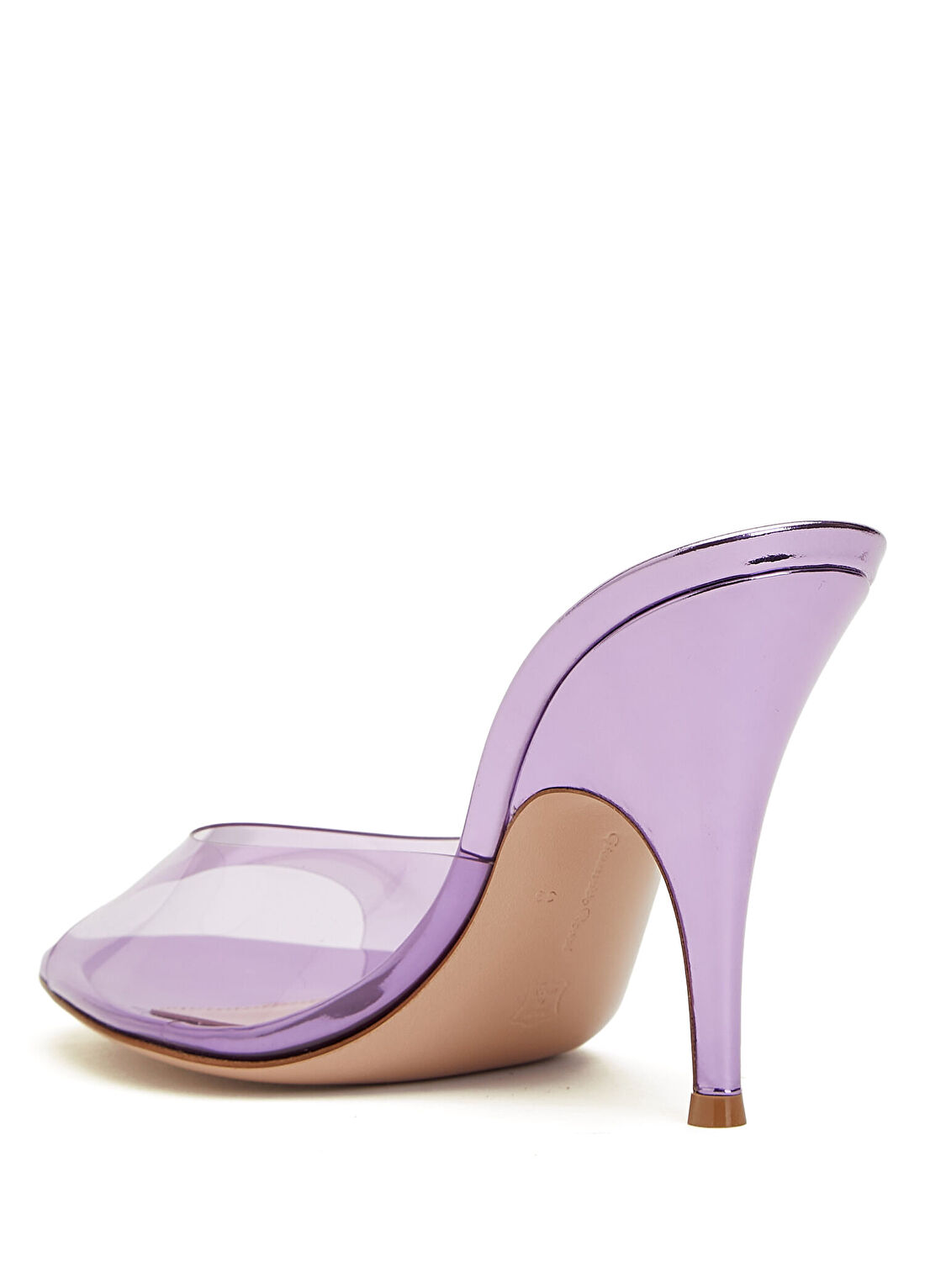Gianvito Rossi Pembe Terlik görsel 3