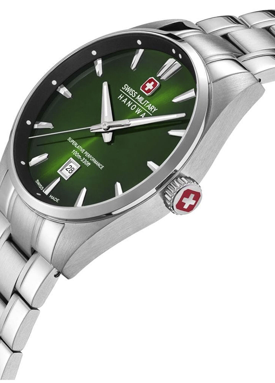 Swiss Military Thunderbolt Hanowa SMWGH0007903 Gri Çelik Erkek Kol Saati görsel 2