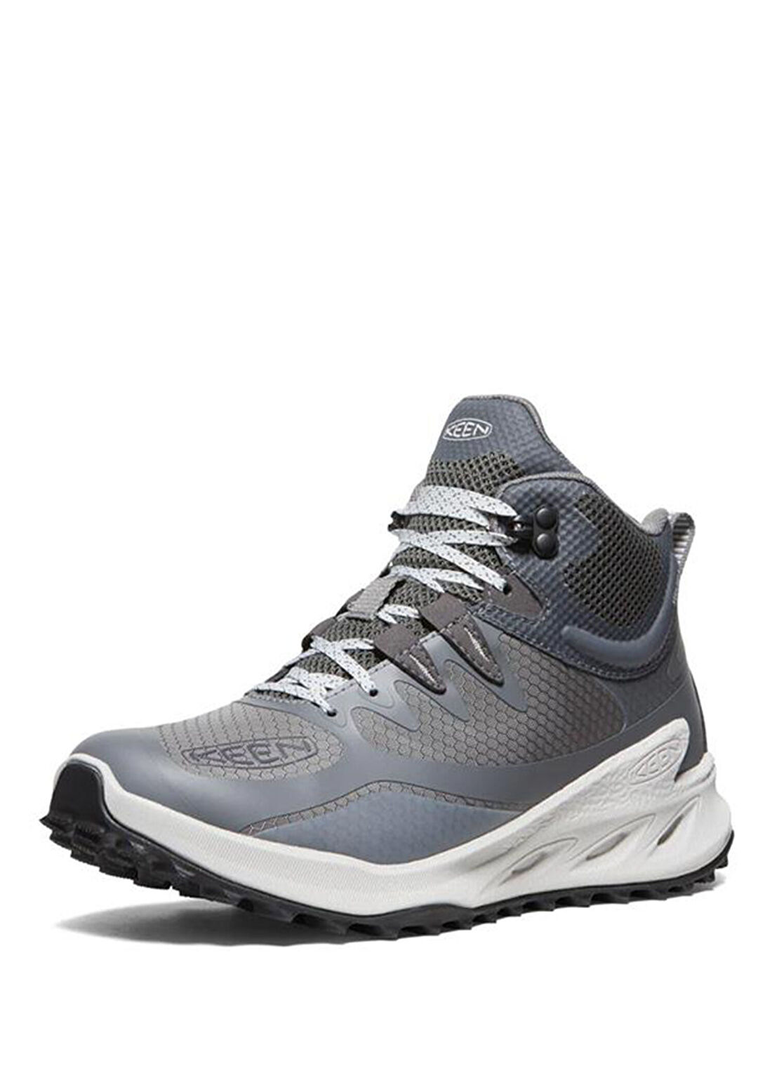 Keen Zionic Steel Grey Magnet Su Geçirmez Kadın Yürüyüş Botu görsel 2