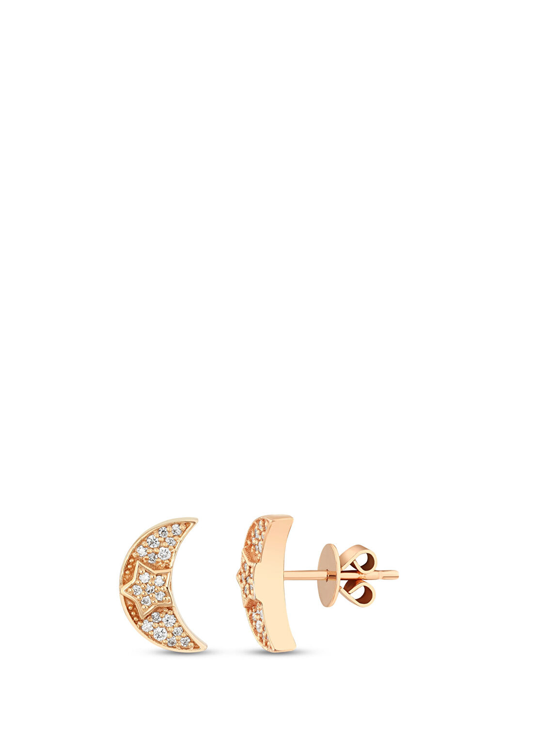 Bee Goddess Star Light Kadın Altın Küpe