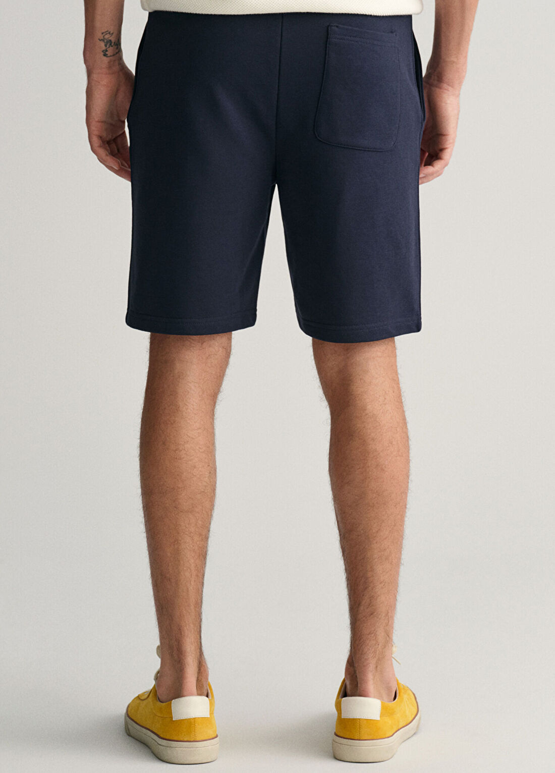 Gant Lacivert Logolu Regular Fit Erkek Şort görsel 3