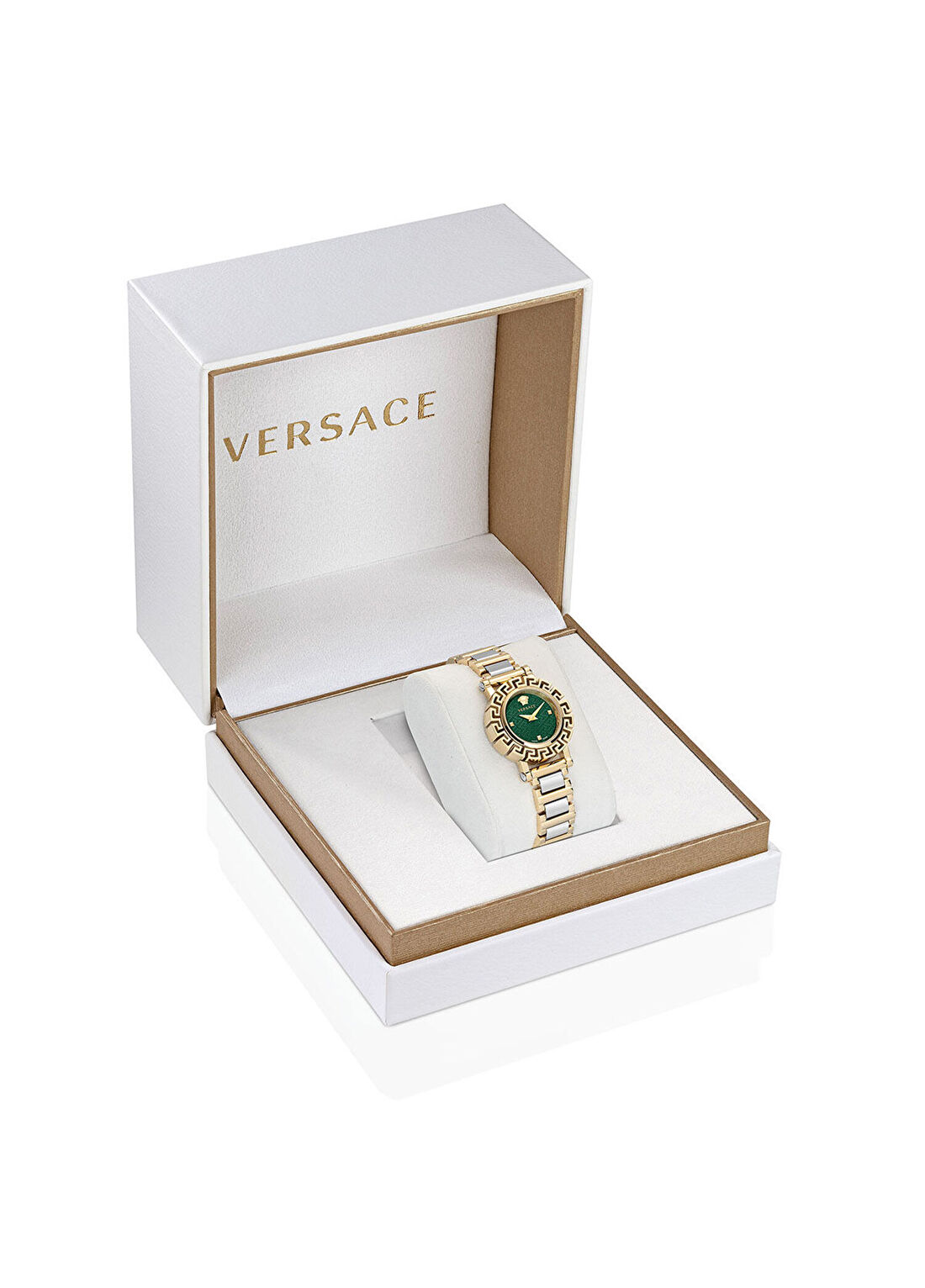 Versace VRSCVE2Q00622 V-Tribute Altın Rengi Kadın Kol Saati görsel 4