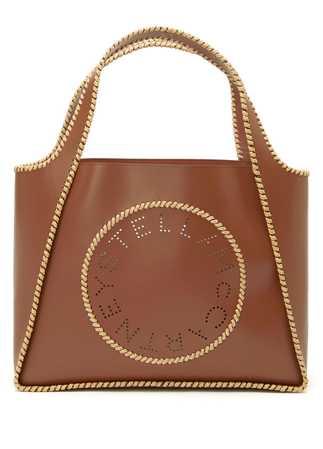 Stella McCartney Logo Tote Taba Kadın Çanta
