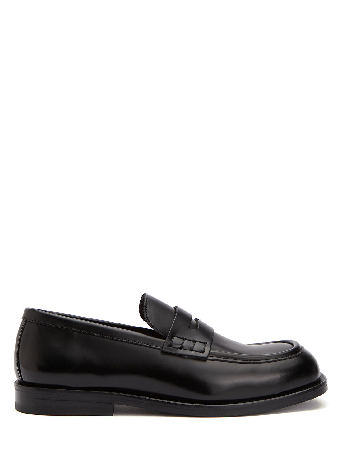 Ami Paris Siyah Erkek Deri Loafer