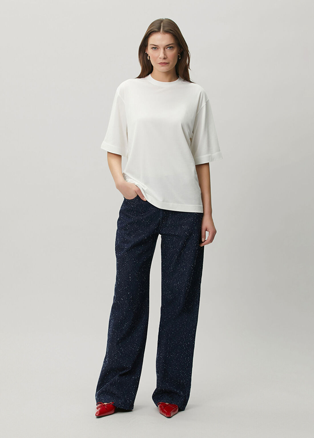 Jacquemus Ventadou Beyaz T-shirt görsel 2