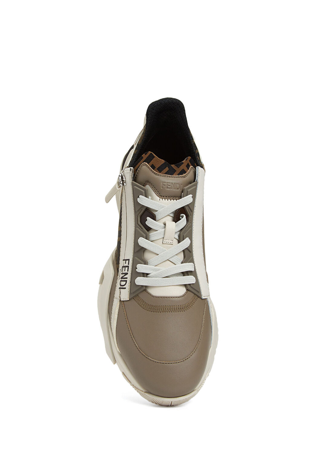 Fendi Flow Vizon Kadın Deri Sneaker görsel 4
