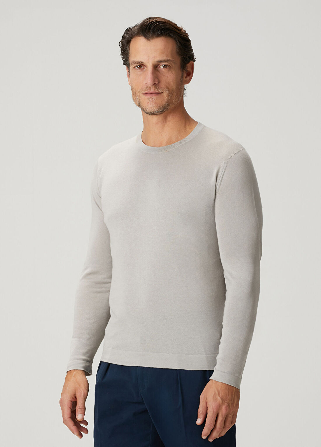 John Smedley Weath Krem Kazak görsel 3