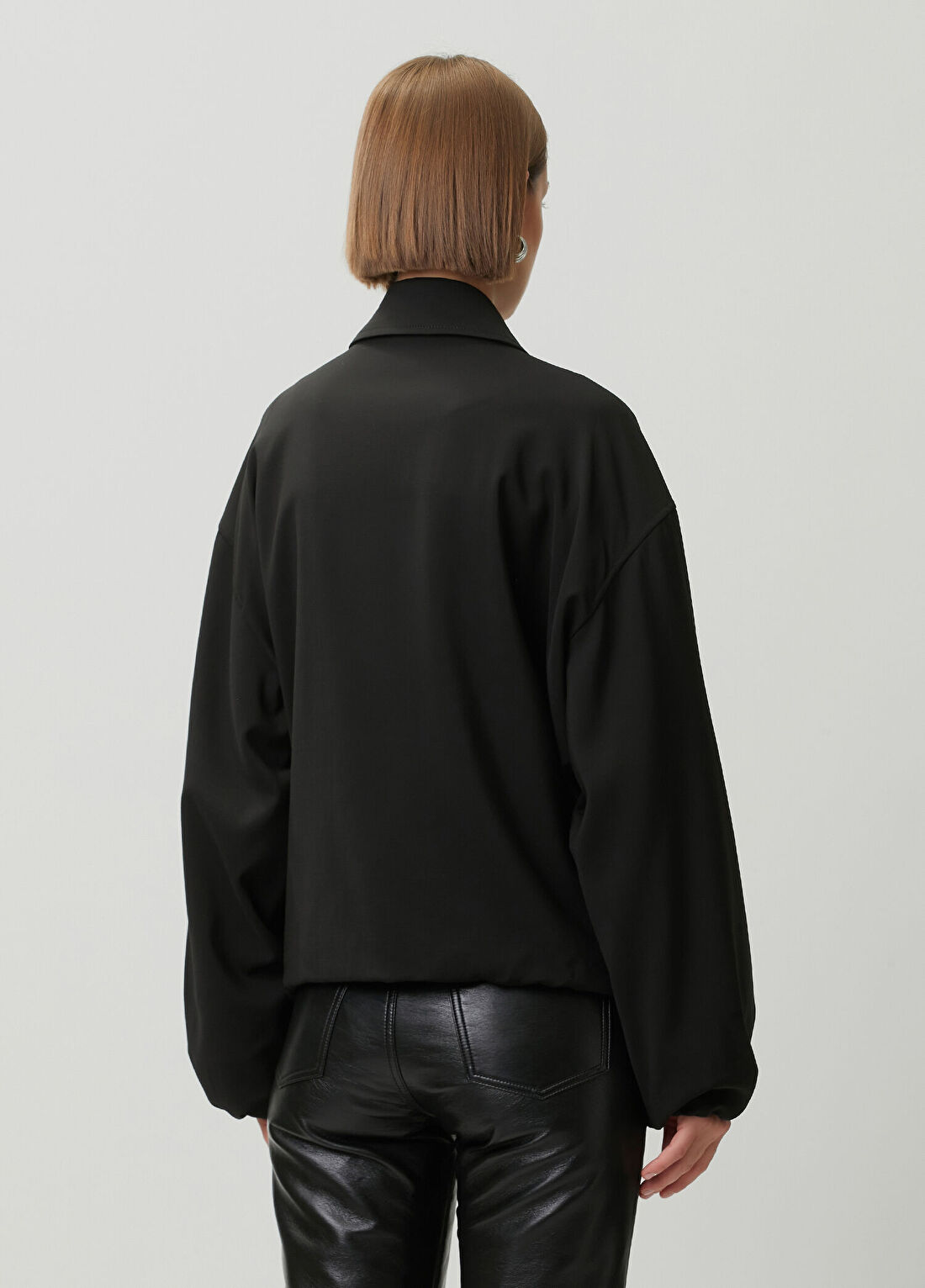 Loewe Relaxed Fit Siyah Ceket görsel 4