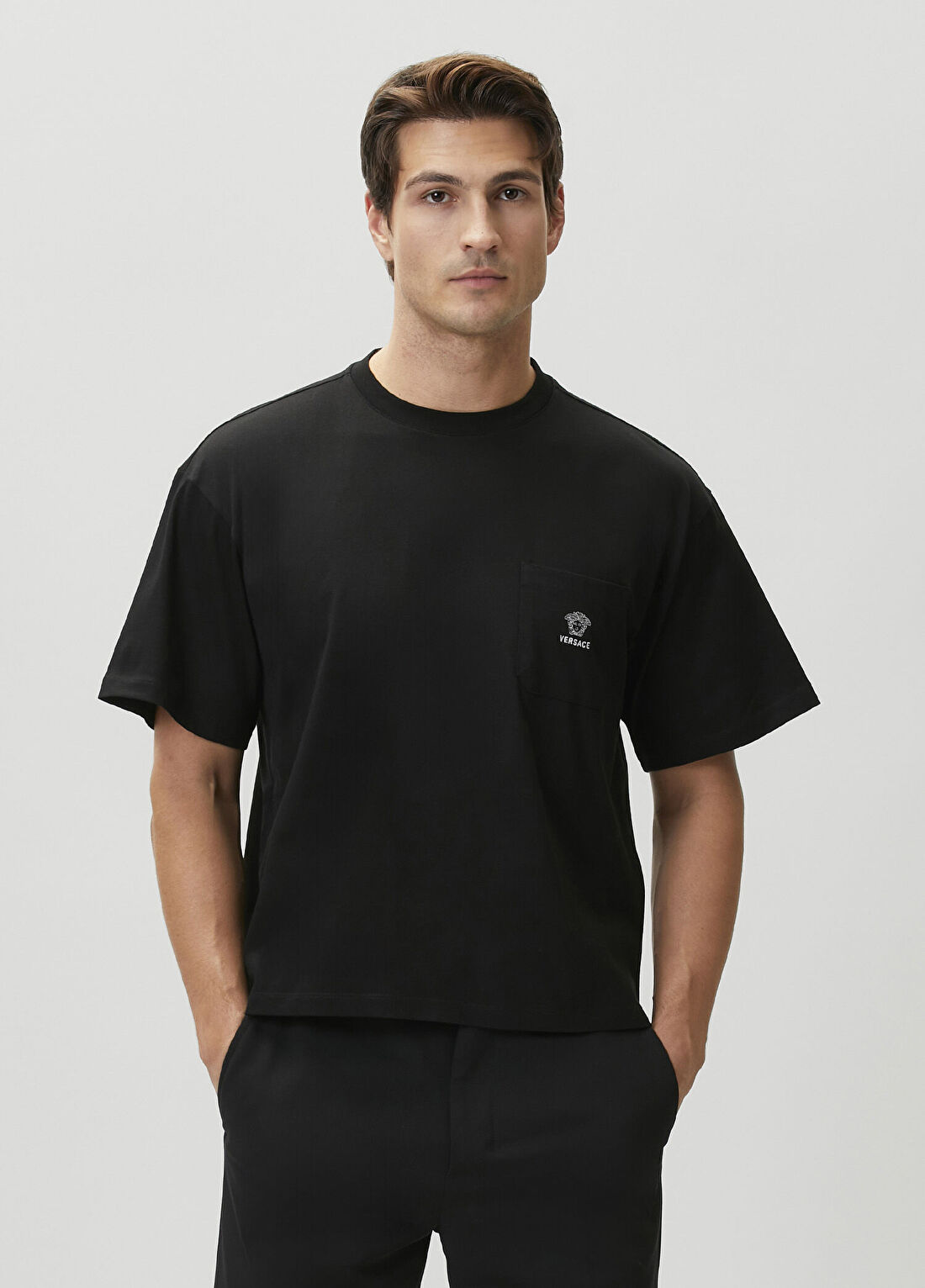 Versace Siyah Cepli T-shirt