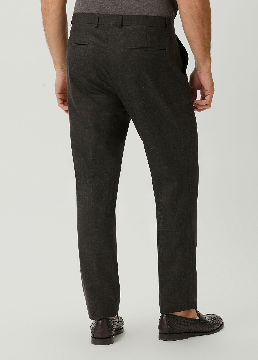 Beymen Collection Drop 7 Kahverengi Yün Pantolon görsel 2