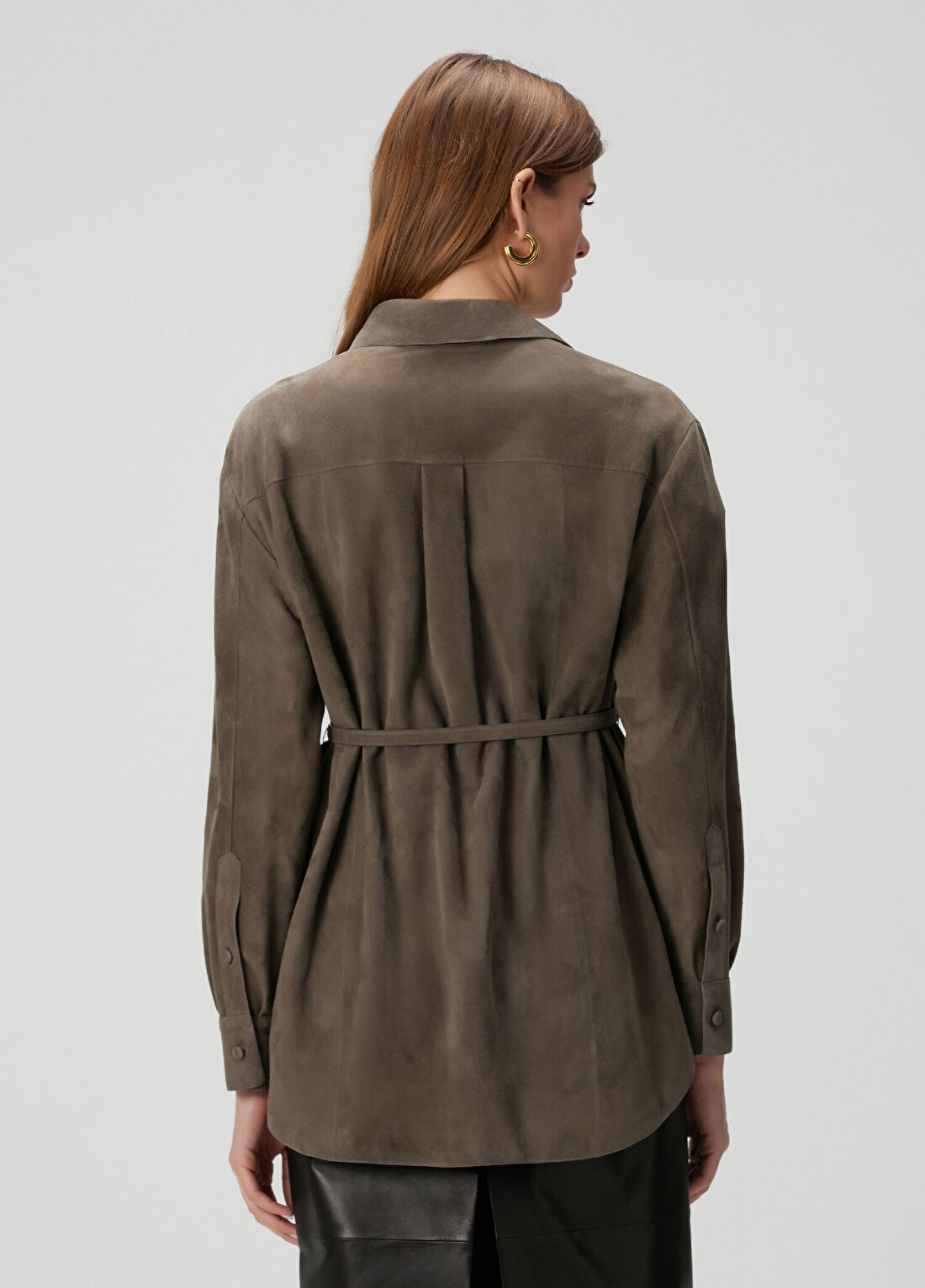 Fendi Süet Gömlek görsel 4
