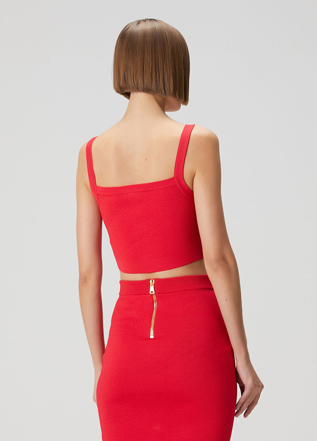 Balmain Kırmızı Büstiyer görsel 4