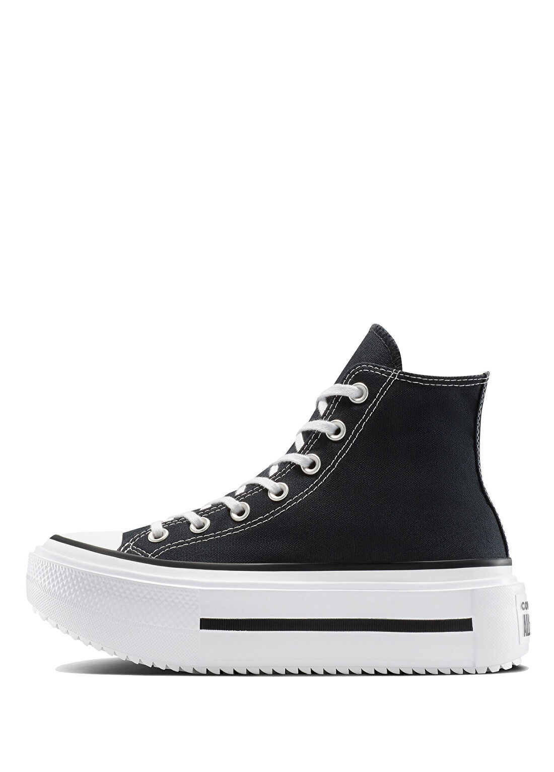 Converse Chuck Taylor All Star Lift Double Stack Siyah Unisex Sneaker görsel 4