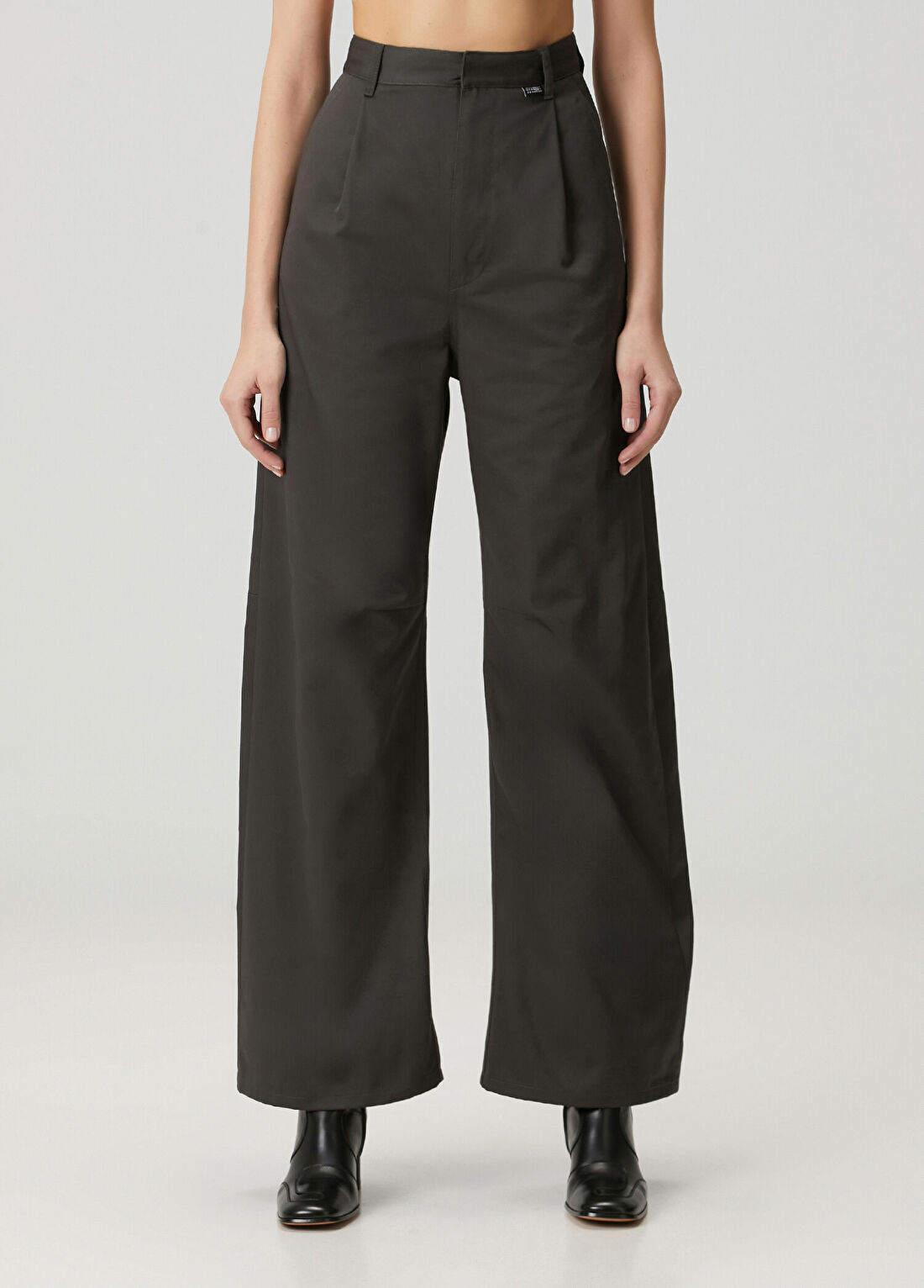 MM6 Maison Margiela Antrasit Pantolon görsel 2