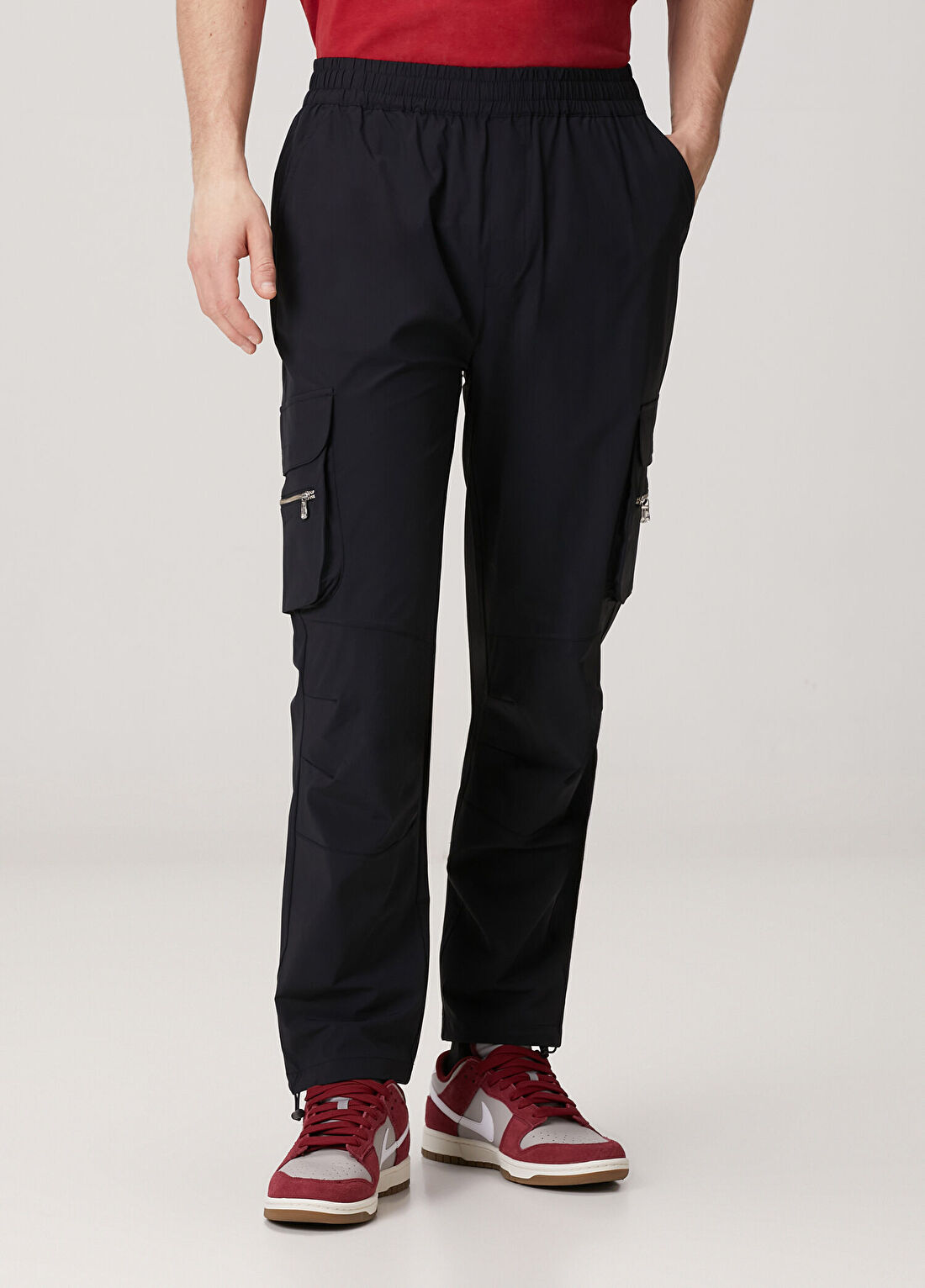 Les Benjamins Lacivert Utility Pantolon görsel 2