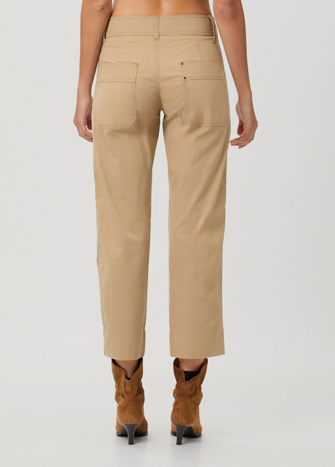 Isabel Marant Amandine Slim Straight Pantolon görsel 4