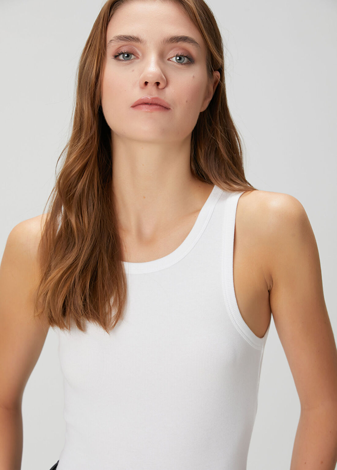 Beymen Collection Beyaz Ribli Atlet görsel 2