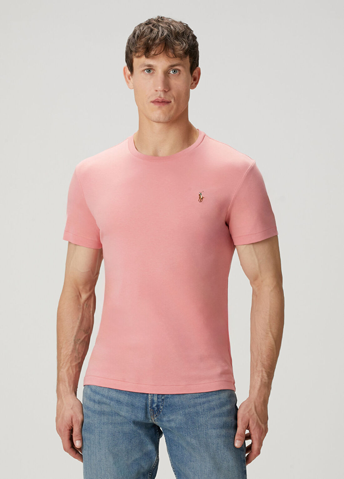 Polo Ralph Lauren Pembe Basic T-shirt