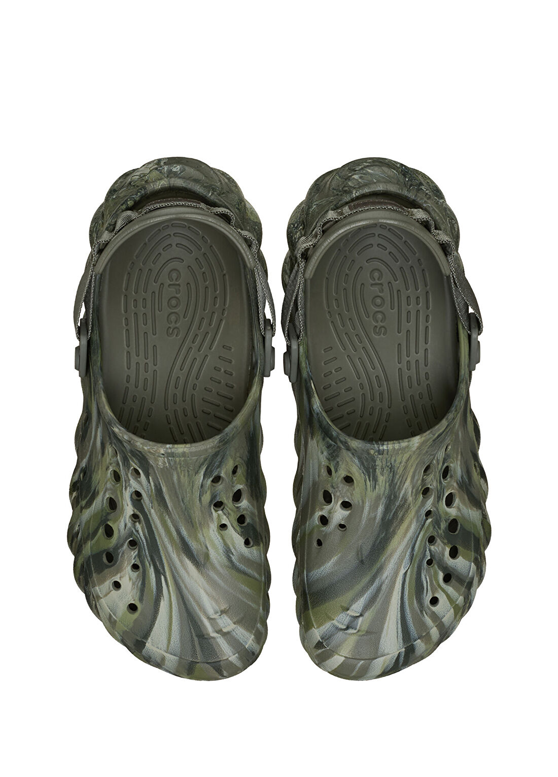 Crocs Echo Marbled Erkek Terlik görsel 4