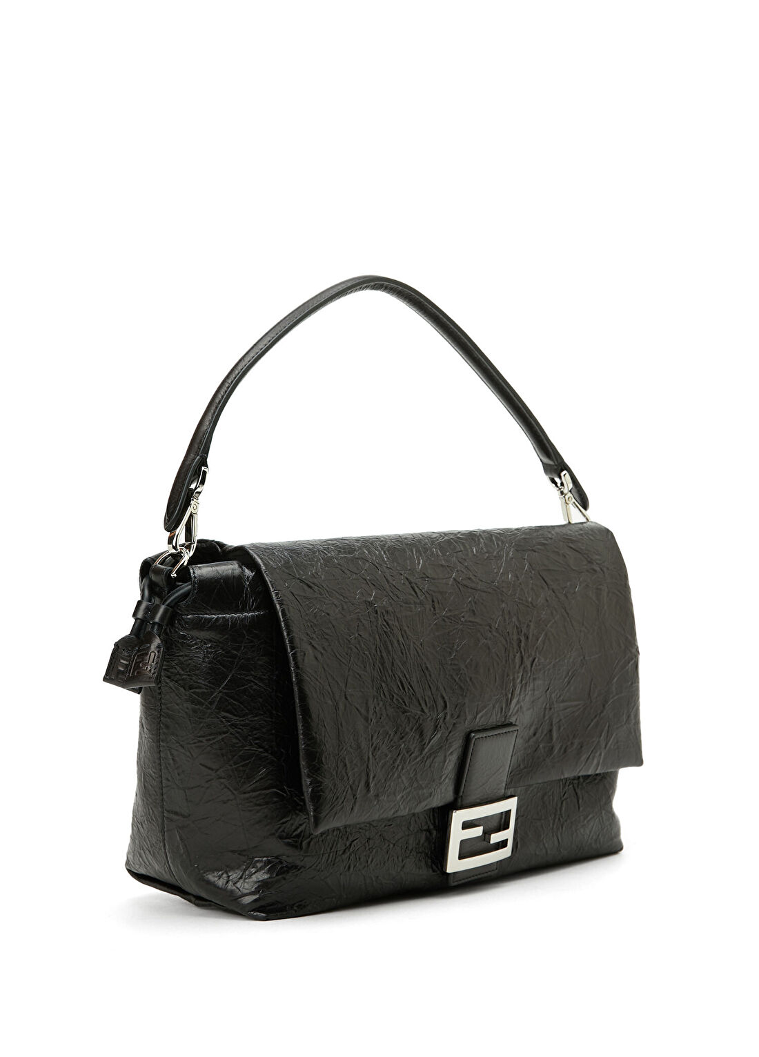 Fendi Soft Large Siyah Kadın Deri Çanta görsel 3