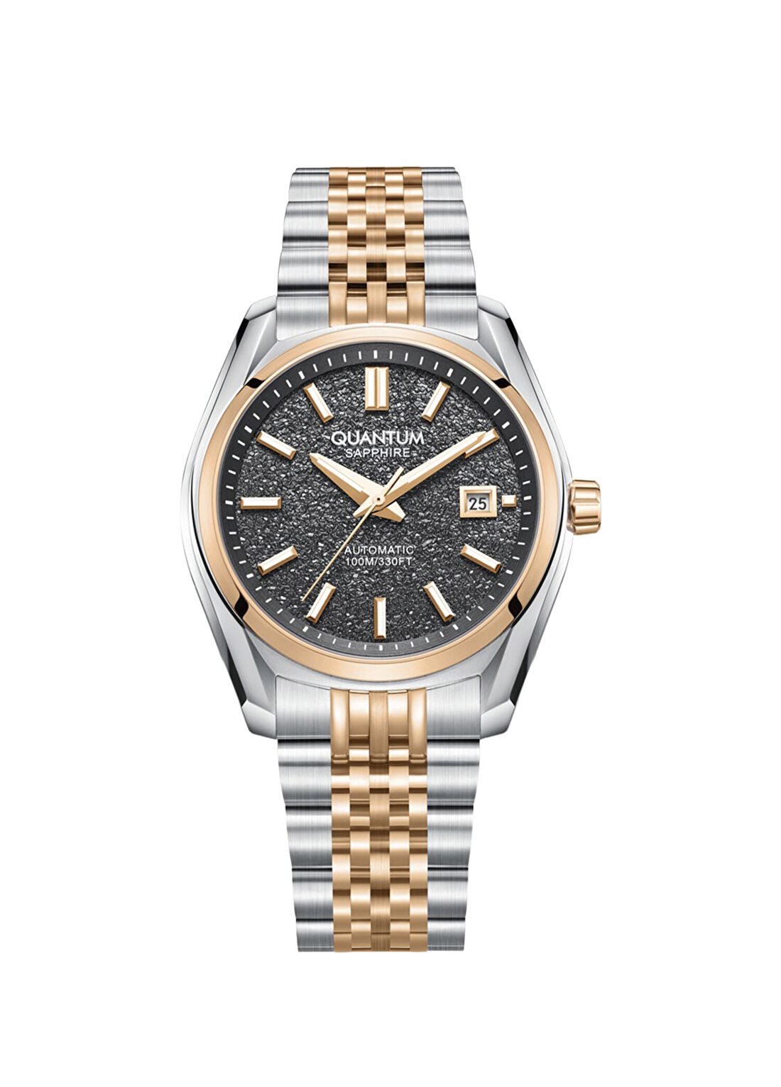 Quantum QMG1251.550 Gümüş Rose Gold Metal Erkek Kol Saati