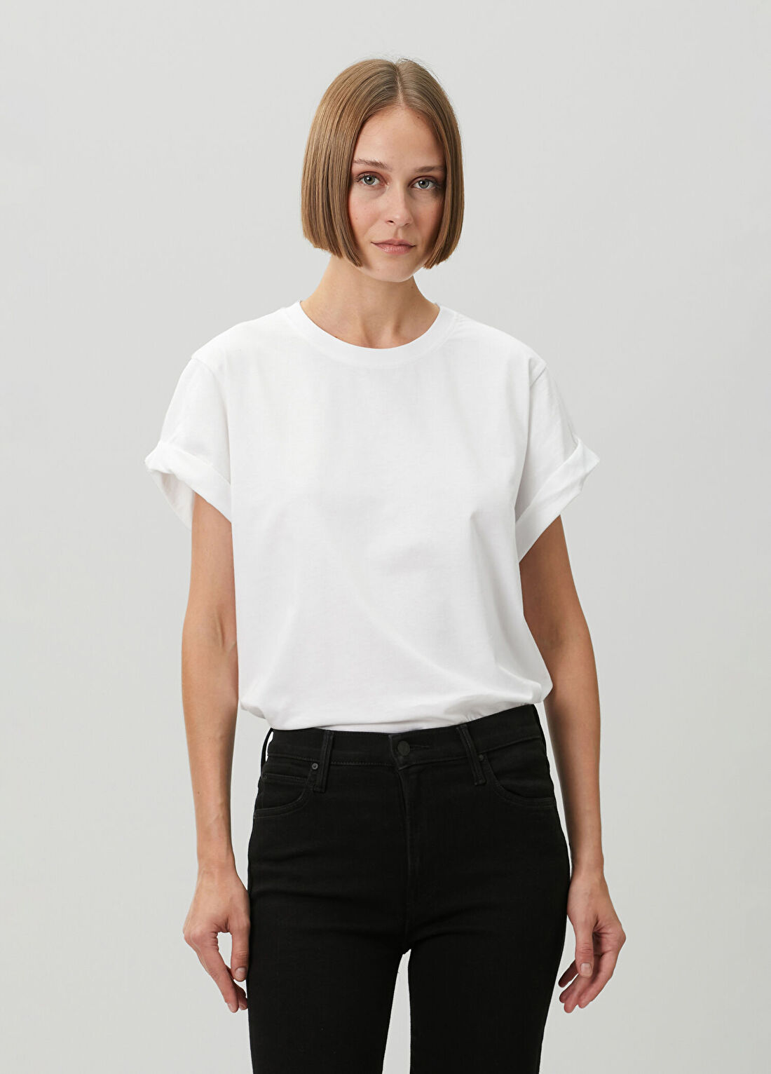 Victoria Beckham Beyaz T-shirt