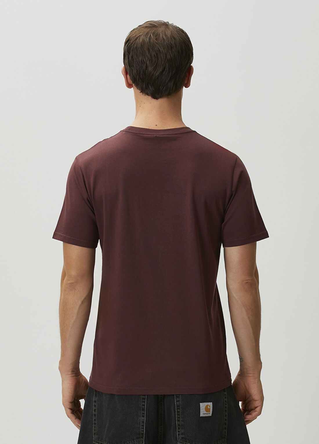 Carhartt WIP Bordo T-shirt görsel 4