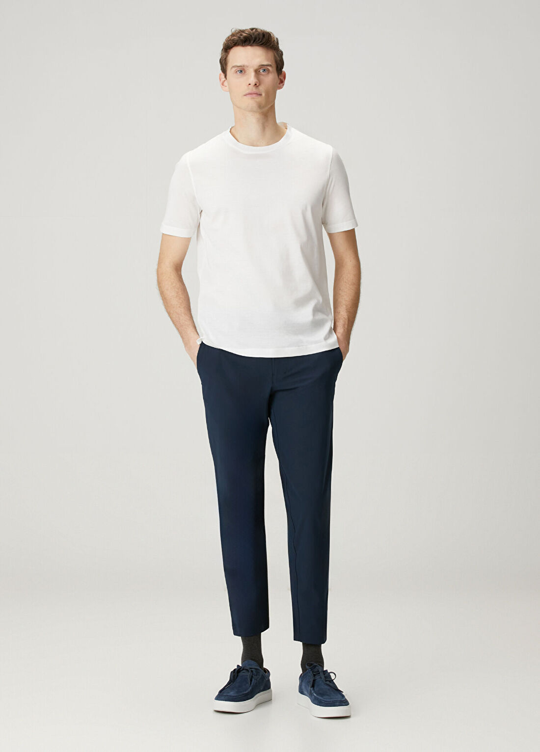 lululemon ABC Slim-Fit 30L Warpstreme Lacivert Pantolon