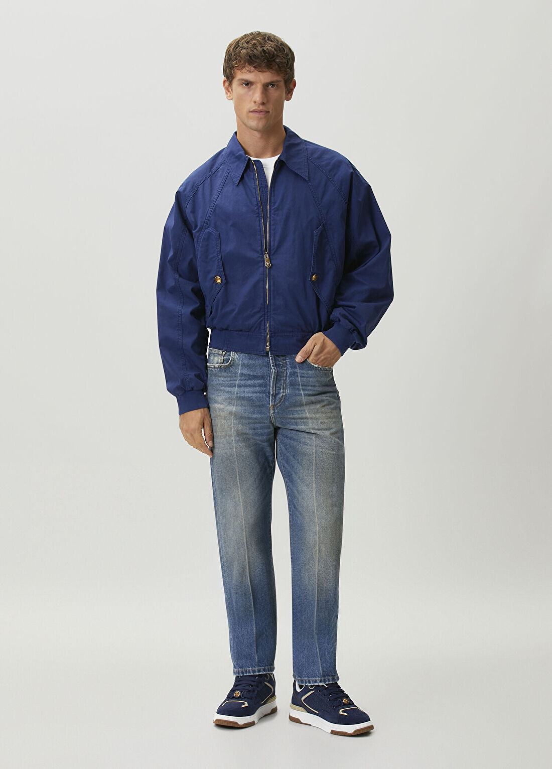 Versace Lacivert Ceket görsel 2