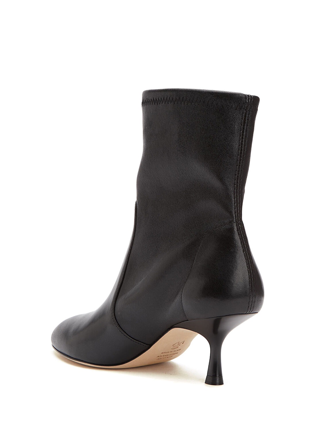 Stuart Weitzman Madison Siyah Kadın Deri Bot görsel 3