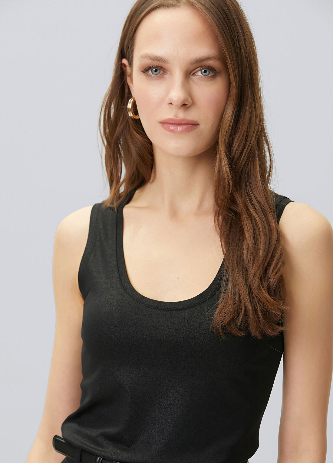 Network Siyah Varak Baskılı T-shirt görsel 2