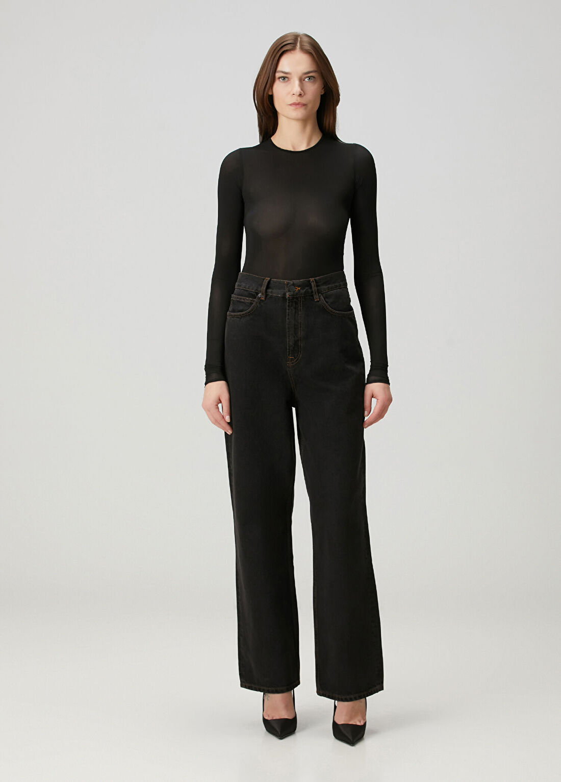 Wardrobe Nyc Siyah Body görsel 2