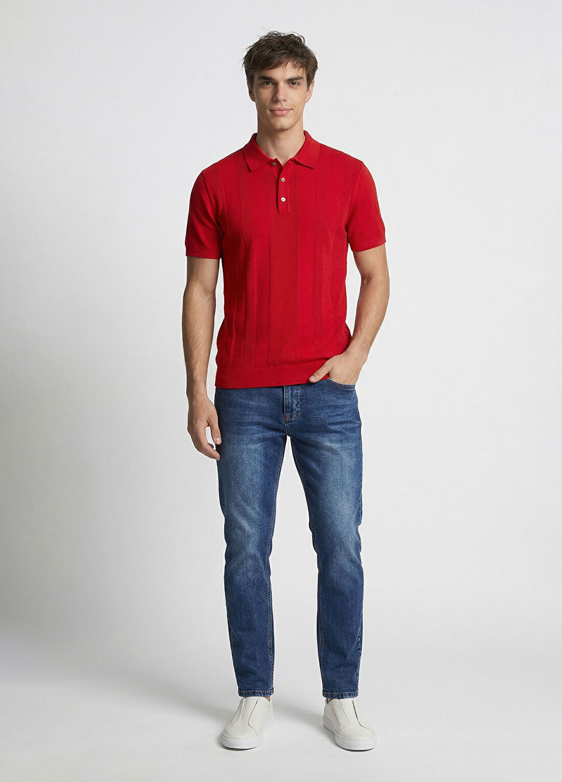Network Slim Fit Lacivert 5 Cep Denim Pantolon