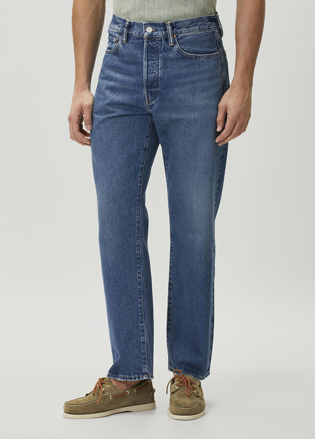 Polo Ralph Lauren Heritage Mavi Jean Pantolon görsel 2