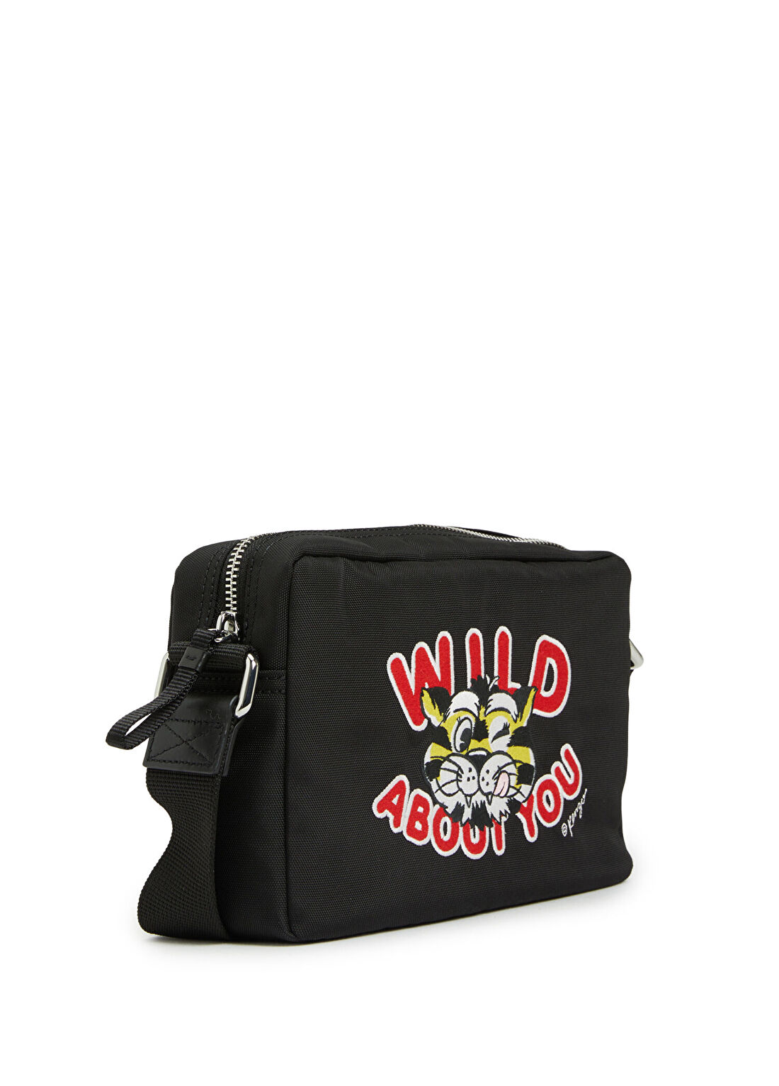 Kenzo Wild Tiger Siyah Erkek Çapraz Çanta görsel 3