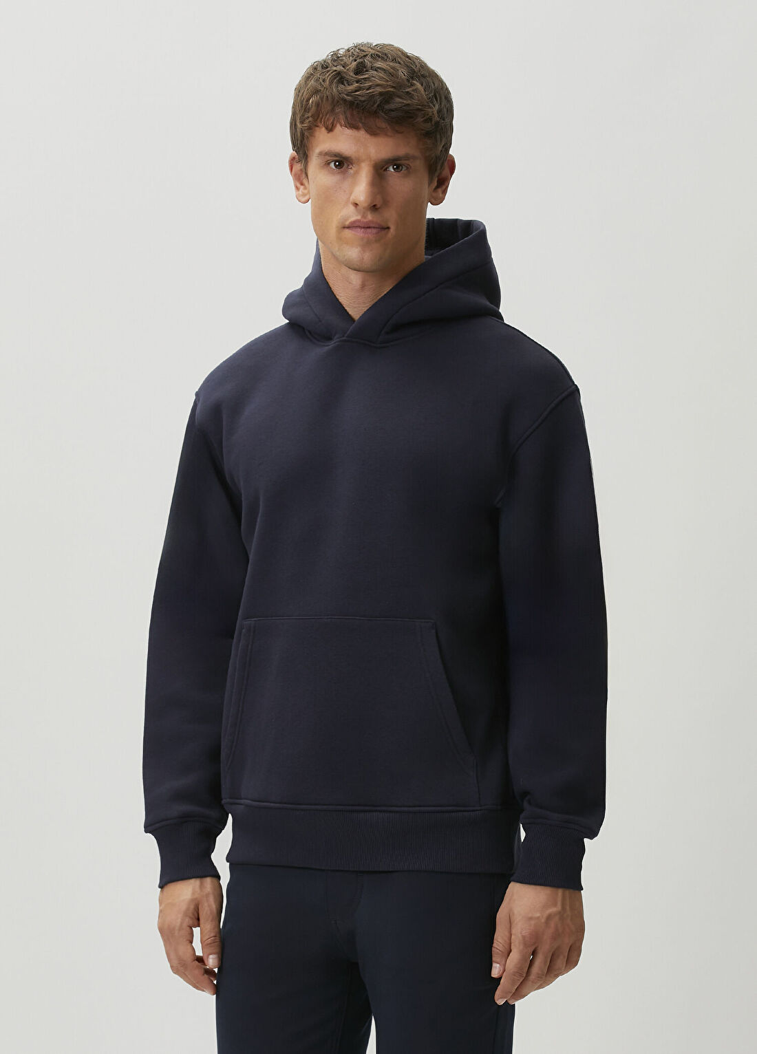 Neil Barrett Lacivert Kapüşonlu Sweatshirt görsel 3