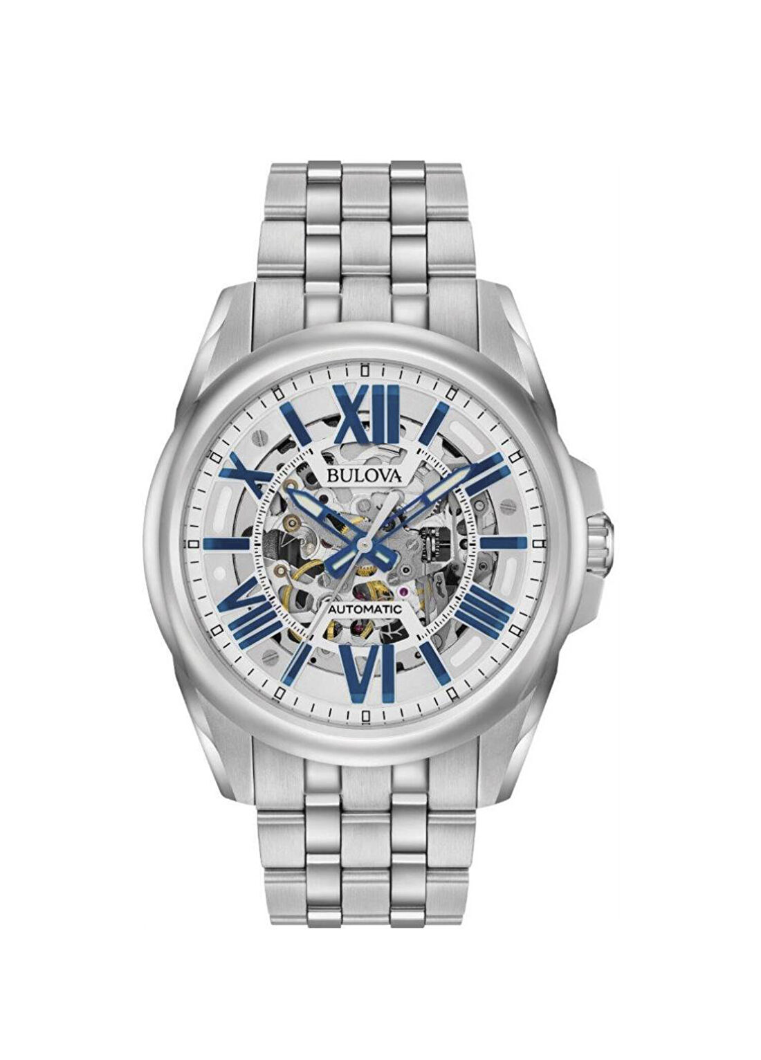 Bulova 96A187 Miyota 8N24 Gri Çelik Erkek Kol Saati