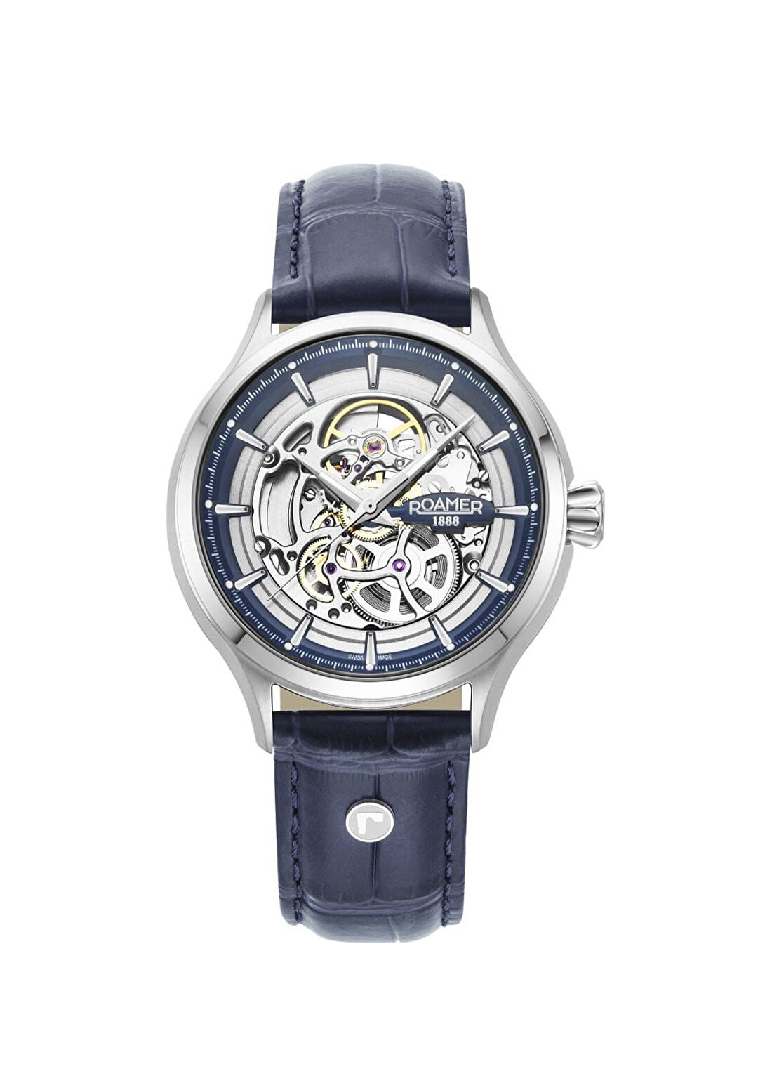 Roamer 101984-41-45-05 Lacivert Deri Erkek Kol Saati