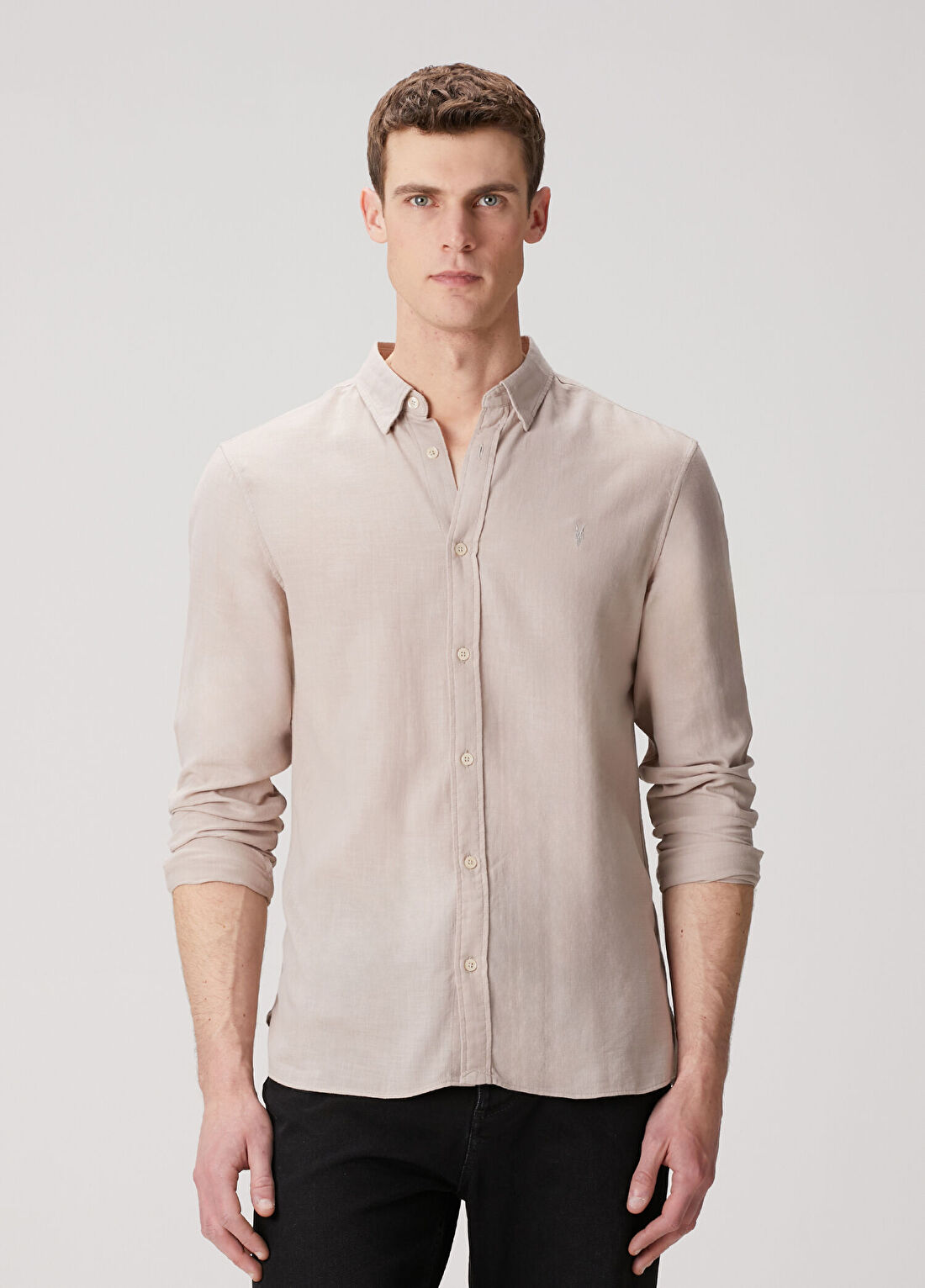 AllSaints Ashi Bej Gömlek